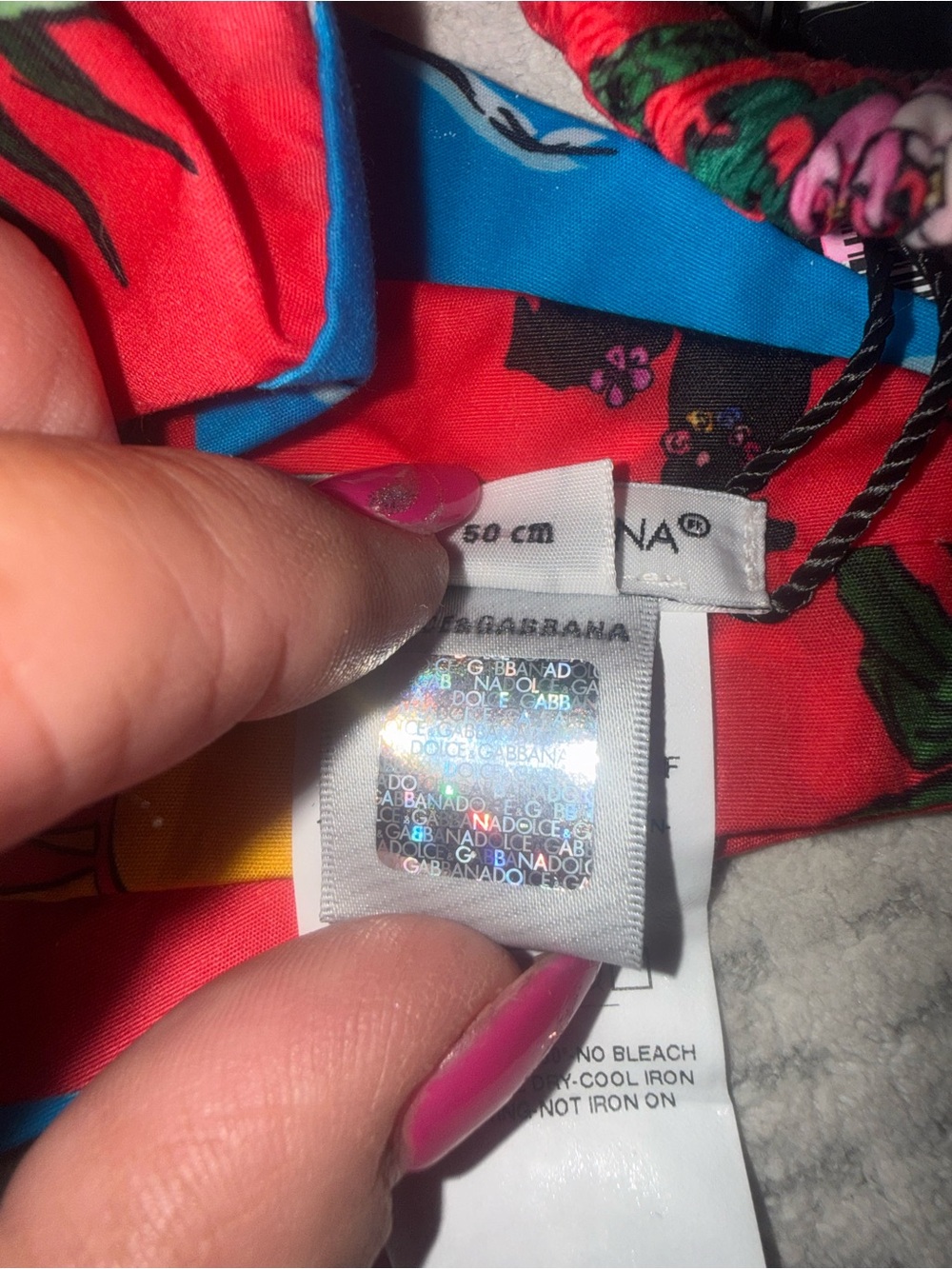 NWT Authentic Dolce Gabbana Baby Hawaii themed headband - Picture 9 of 13
